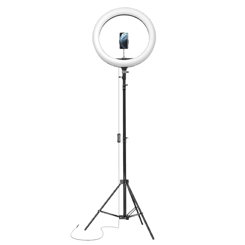 Selfie Ring Light with 7ft Tripod Stand 10 Inch Selfie LED Light with Adjustable Phone Holder and 360° Rotatable Studio Camera for TikTok, YouTube, and Photography