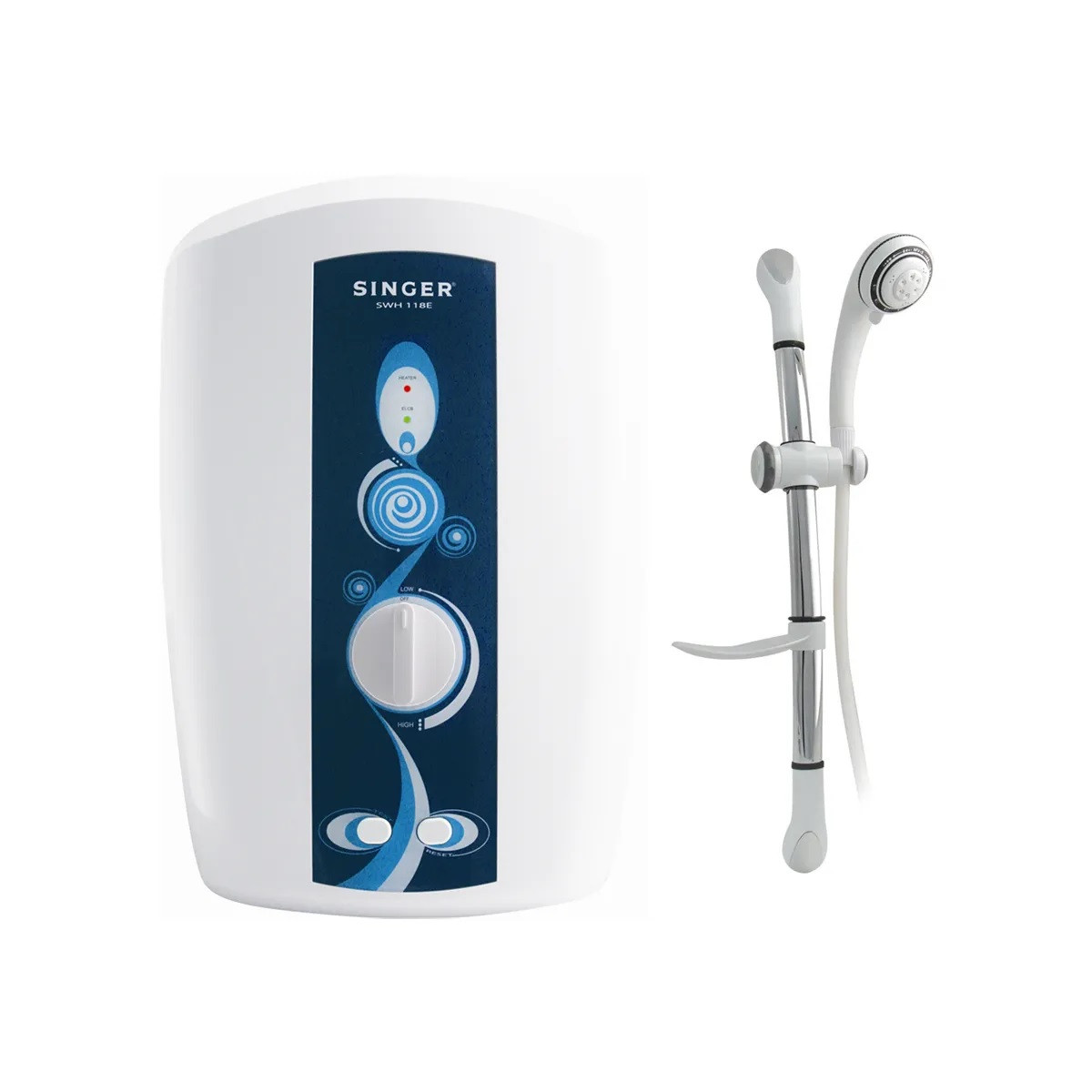 Singer Instant Water Heater Without Pump - White