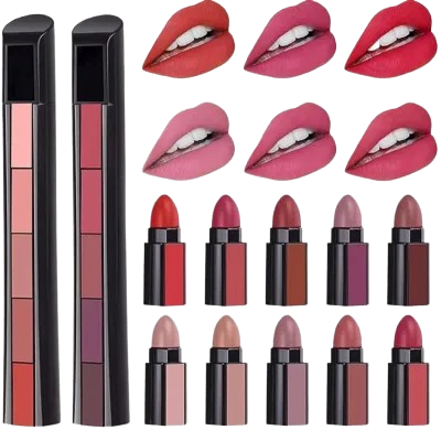 Huda Beauty 5 in 1 Matte Finish Lipstick