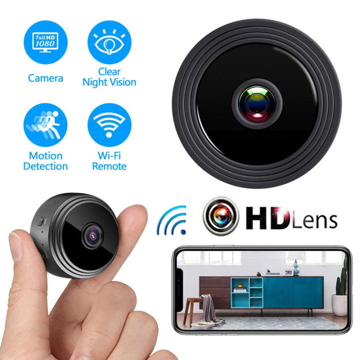 Mini Small Rechargeable A9 Mini Camera Full HD Night Vision High Quality Wireless WIFI Portable Home Security Cameras