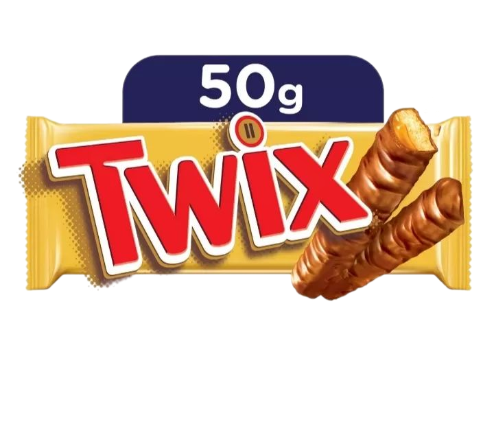 Twix Chocolate 1 Pcs x 50g High Quality Foreign Chocolate