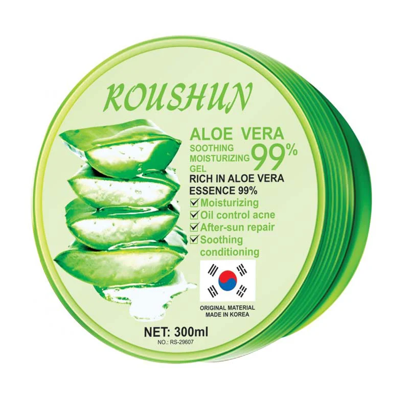 Roushun Aloe Vera 99% Gel for Soothing & Moisturizing - 300ml