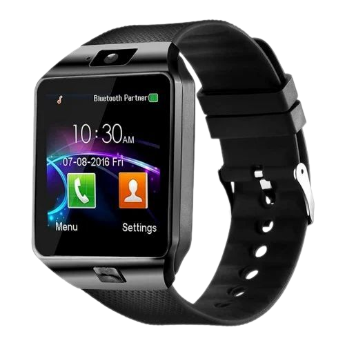 Smart Watch - Single Sim Gsm, Bluetooth, Memory Card Slot & Camera Device - DZO9 Smart Watch