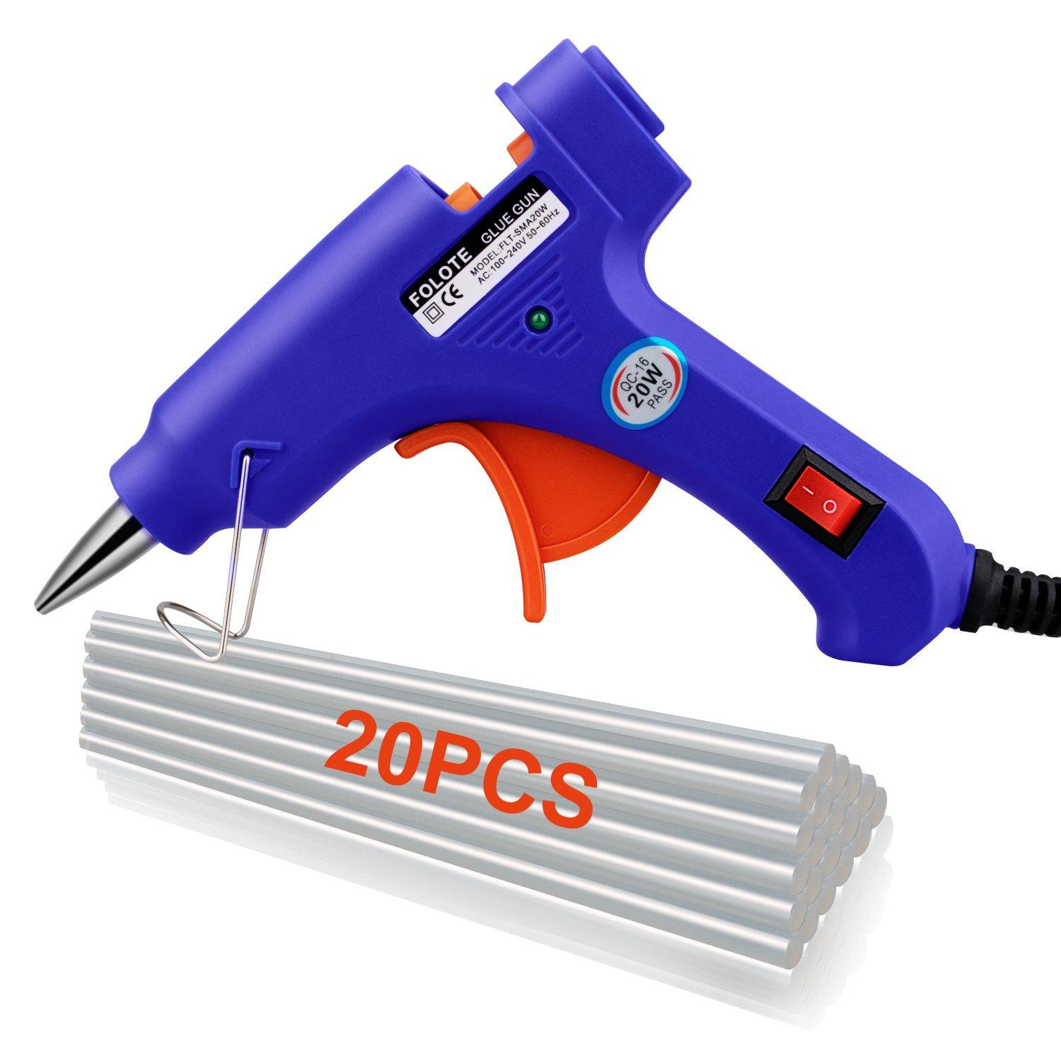 Electric Glue Gun 20W - With 20 Glue Sticks