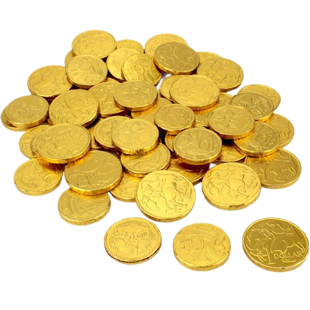 Gold Chocolates Coins