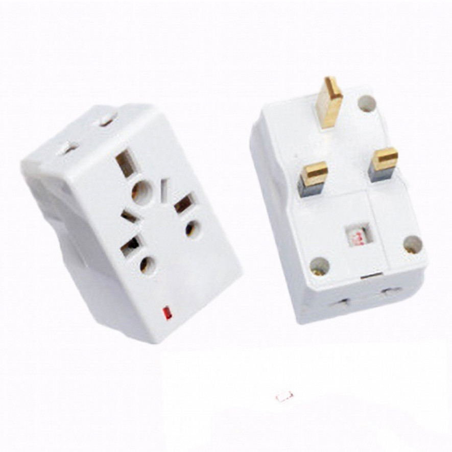 13A Multi Plug - Multi Socket - 13A Square Pin - Universal Multi Plug Adapter - Travel Adapter