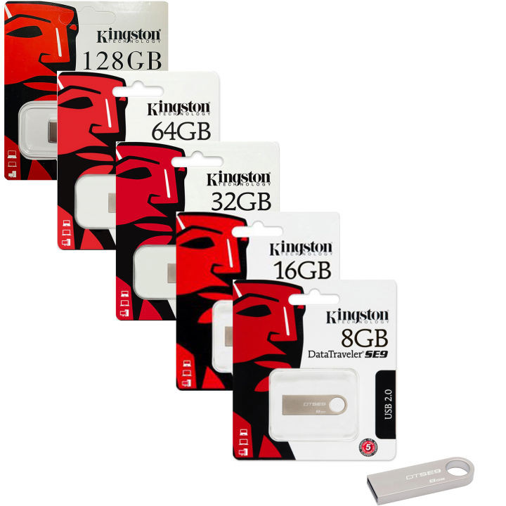 Kingston 4GB 8GB 16GB 32GB 64GB Pen Drive SE9 USB 2.0