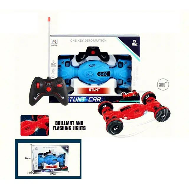 High Quality Custom 2.4Ghz 4Ch Remote Control Car Toys Fast Drift Stunt Car Rolling For Kids Children